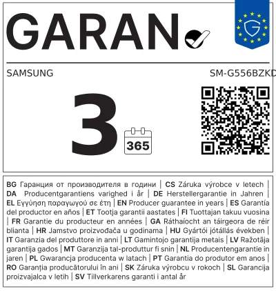 3 Jahre Garantie