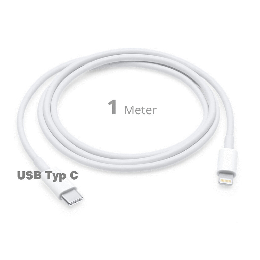 MQGJ2ZM/A Bulk, Daten-, Ladekabel Lightning auf USB Typ C für APPLE ...