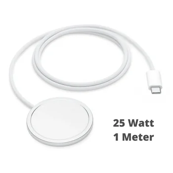 MX6X3ZE/A, MagSafe Ladekabel f�r APPLE iPhone 17 Pro Max, 25 Watt, USB-C auf kabelloses MagSafe / Qi2 Ladesystem