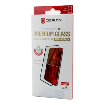 Displex FULL Premium Glass (Vollfl�chig), Displayschutz f�r APPLE iPhone 17 Pro
