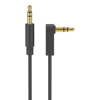 Goobay Audio-Verbindungskabel f�r NOKIA C21 Plus, 3.5mm Klinke, L�nge: 1.5m, Black, 90�