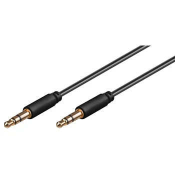 Goobay Audio-Verbindungskabel f�r NOKIA 1 Plus, 3.5mm Klinke, L�nge: 1.5m, Black