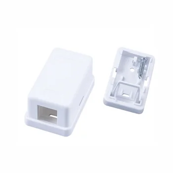 Goobay Keystone-Leergeh�use, 1-fach, white