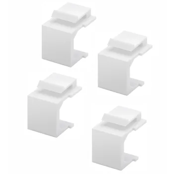 Goobay Keystone Abdeckung (4-er Pack), White