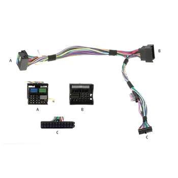 AUDIO2CAR Adapter f�r Audi A1, A7 ab ca. 2010- / A3, A6, Q3 ab ca. 2011- / Seat Leon ab ca. 2012- / VW Golf 7 ab ca. 9/2012- / Skoda Octavia ab ca. 2013- / (wie KR.84O73M, nur voll belegt)