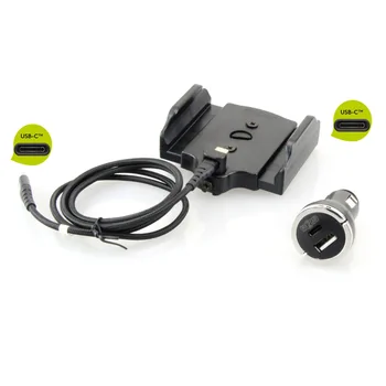 KRAM Fix2car KFZ Ladehalter (Schnelllader mit USB-C auf USB-C Anschluss) f�r HUAWEI Pura 80 Pro
