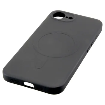 Liquid Silicone Mag-Case (H�lle) f�r APPLE iPhone 16e, Black