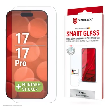 Displex Smart Glass (Hybrid-Schutzfolie) f�r APPLE iPhone 17