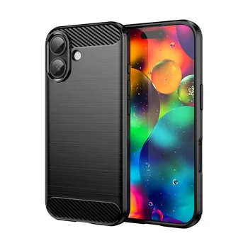 TPU Case (H�lle), Carbon-black, f�r APPLE iPhone 17