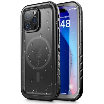 TechProtect ShellBox MAG, passend f�r APPLE iPhone 15 Pro, Black