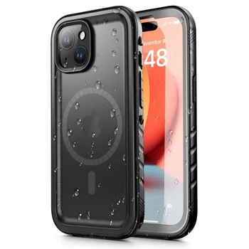 TechProtect ShellBox MAG, passend f�r APPLE iPhone 15, Black