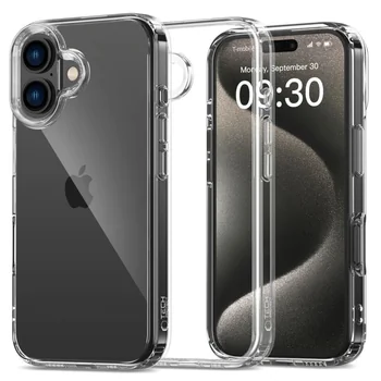 TechProtect FlexAir Hybrid, passend f�r APPLE iPhone 16, Transparent