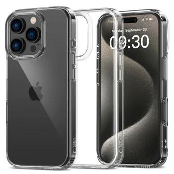 TechProtect FlexAir Hybrid, passend f�r APPLE iPhone 16 Pro, Transparent
