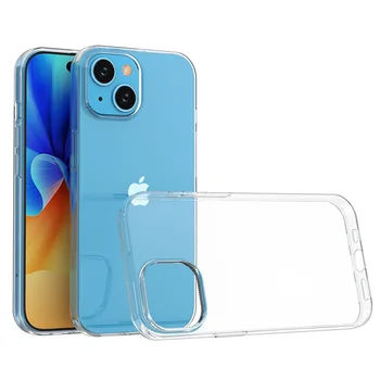 TPU Case (H�lle), Ultra Clear f�r APPLE iPhone 15 Plus