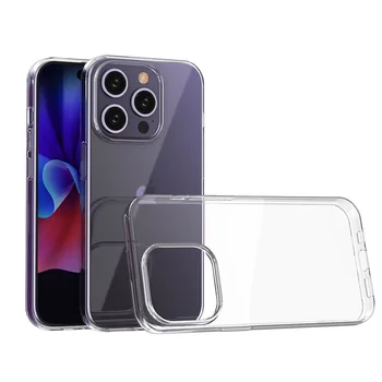 TPU Case (H�lle), Ultra Clear f�r APPLE iPhone 15 Pro
