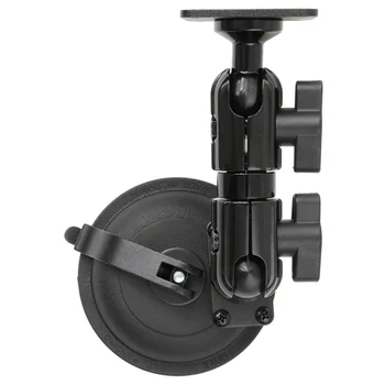 Brodit Standfuss / Sockelhalterung mit Saugfuss, L�nge: 160mm (max. Belastung: 3kg), Kugelkopf: 20mm
