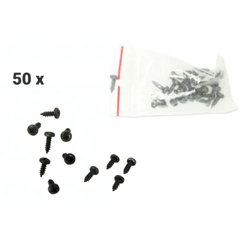 Brodit Selbstschneidende Schrauben f�r ABS-Kunststoff, 8 x 3mm (50er Pack)