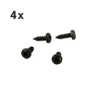 Brodit Selbstschneidende Schrauben f�r ABS-Kunststoff, 8 x 3mm (4er Pack)