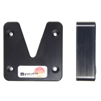 Brodit Universal V-Halterung, f�r Mobiltelefone, Pager und andere Produkte mit Halte-Knopf oder einer Clip-Halterung