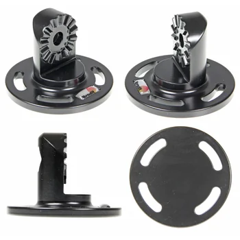 Brodit Standfu� / Halterabschluss f�r Rohverbindungen, als Basis / Abschluss f�r alle Teile mit GROBER Zahnung, runde Montageplatte 64mm
