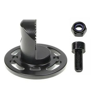 Brodit Standfu� / Halterabschluss f�r Rohverbindungen, als Basis / Abschluss f�r alle Teile mit FEINER Zahnung, runde Montageplatte 64mm