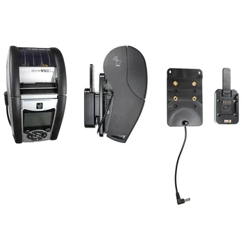 Brodit Drucker Halterung mit MultiMoveClip + Powerblock f�r ZEBRA QLN 320