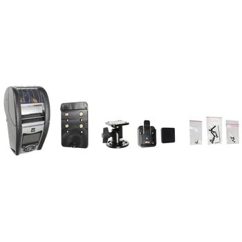 Brodit Drucker Halterung mit MultiMoveClip + 2 Zoll Sockelhalterung f�r ZEBRA QLN 320