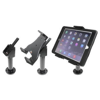 Brodit einstellbarer Tablet Halter mit S�ulenhalterung f�r SAMSUNG Galaxy Tab Active 5 Pro, 3-Punkt Befestigung
