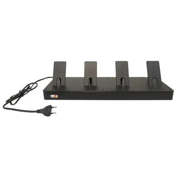 Brodit aktiver Tisch-St�nder, passend f�r 4 Halterungen mit USB-A Anschluss