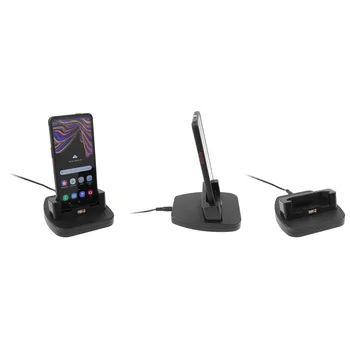 Brodit Tischladeger�t f�r SAMSUNG Galaxy XCover Pro, Ladung �ber Pogo-Pins