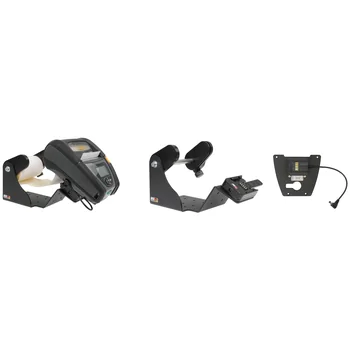 Brodit Drucker Halterung mit MultiMoveClip + Rollenhalter + Ladeadaptierung f�r ZEBRA ZQ630