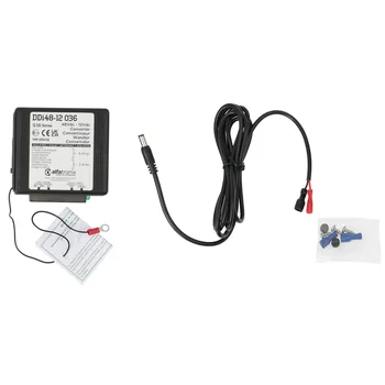 Brodit 48V KFZ Ladekabel f�r POKINI TAB A8B, mit Alfatronix Converter zum festen Einbau
