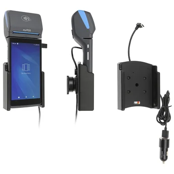 Brodit Halter Aktiv USB, 12/24V, f�r myPOS PRO, inkl. USB-Ladeger�t