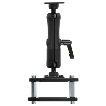 Brodit Grundhalterung / Sockelhalterung f�r Gabelstapler , L�nge: 194mm, max Steg-Breite: 97mm, Kugelkopf: 20mm
