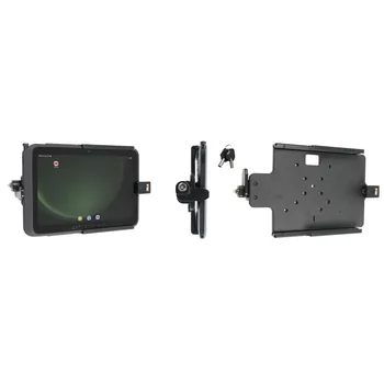 Brodit abschlie�barer Halter mit USB-C Durchgangsanschluss, passend f�r SAMSUNG Galaxy Tab Active 5 Pro, NUR f�r Ger�te MIT Original-Schutzh�lle