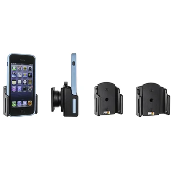 Brodit einstellbarer Halter (seitlich) f�r APPLE iPhone SE, f�r d�nne Schutzh�llen, max: Breite: 59-63mm, Dicke: 6-10mm