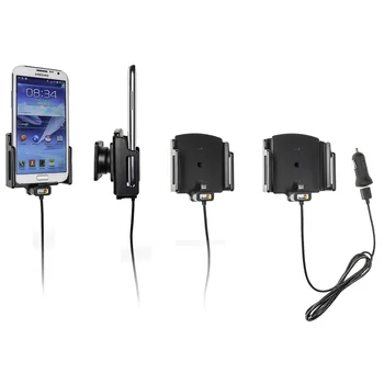 Brodit einstellbarer Halter Aktiv USB f�r ZTE Axon Elite, Micro USB