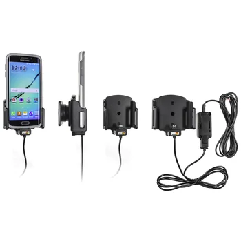 Brodit einstellbarer Halter (seitlich) Aktiv mit Festanschluss, 12/24V, f�r ZTE Blade A31 Lite, Micro USB