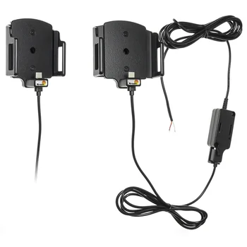 Brodit einstellbarer Halter (seitlich) Aktiv USB-C mit Festanschluss, 12/24V, f�r WEBFLEET Pro M