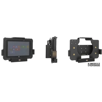 Brodit Modul-Upgrade Halter f�r PEPPERL+FUCHS TAB-IND08, f�r Ger�te ohne Scanner aber mit Gummi-Rahmen + mit / ohne Erweiterungsmodul / Handschlaufe