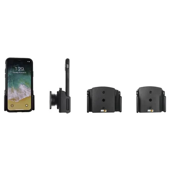 Brodit einstellbarer Halter (seitlich) f�r APPLE iPhone 11, f�r Schutzh�llen, max: Breite 70-83mm, Dicke: 2-10mm