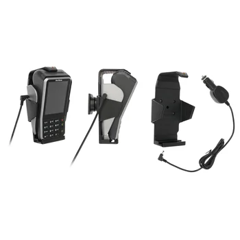 Brodit Halter Aktiv, 12/24V, f�r VERIFONE V400m, Original Basisstation wird ben�tigt!