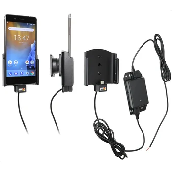 Brodit Halter Aktiv, mit Festanschluss, 12/24V, f�r NOKIA 8