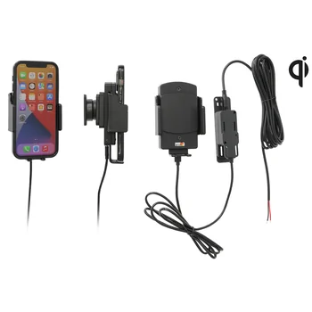 Brodit einstellbarer Qi Halter f�r HUAWEI Pura 80 Pro, mit Festanschluss, 15W