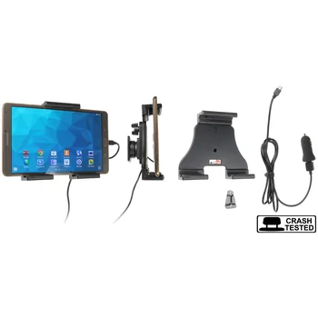 Brodit einstellbarer Tablet Halter Aktiv USB-C, 12/24V, f�r SAMSUNG Galaxy Tab Active 5, 3-Punkt Befestigung