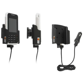 Brodit Halter Aktiv USB, 12/24V, f�r VERIFONE e285, inkl. USB-Ladeger�t