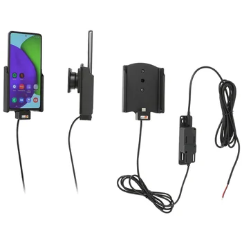 Brodit Halter Aktiv, mit Festanschluss, 12/24V, f�r SAMSUNG Galaxy A52