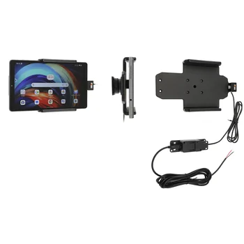 Brodit Halter Aktiv, mit Festanschluss, 12/24V, f�r LENOVO Tab M8 (4. Generation)