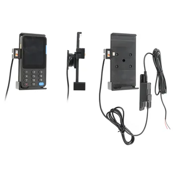Brodit Halter Aktiv, mit Festanschluss, 12/24V, f�r ZETTLE PayPal Reader