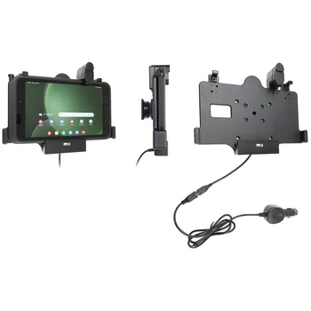 Brodit Halter mit Verriegelung, Aktiv, 12/24V, f�r SAMSUNG Galaxy Tab Active 3, Horizontal, passt f�r Ger�te mit Original H�lle